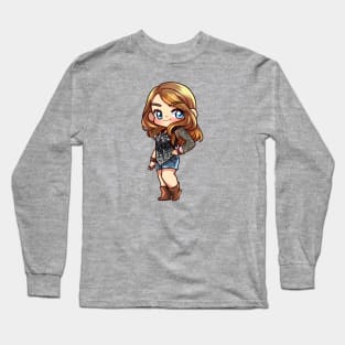 Katty Kate -Chibi- Denson DBD Tee Long Sleeve T-Shirt